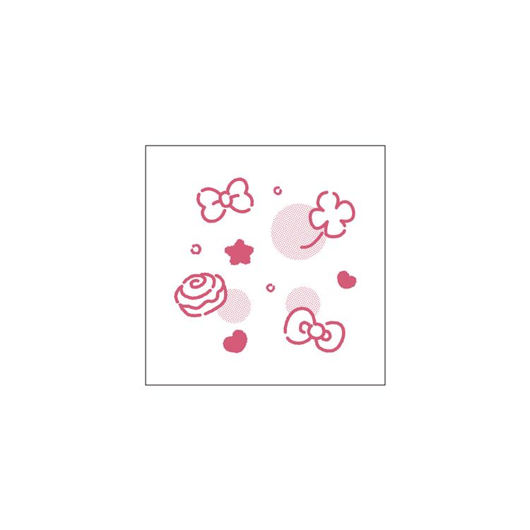 年賀スタンプ 2026 サンリオキャラクターズ ちらし柄 ちらし柄