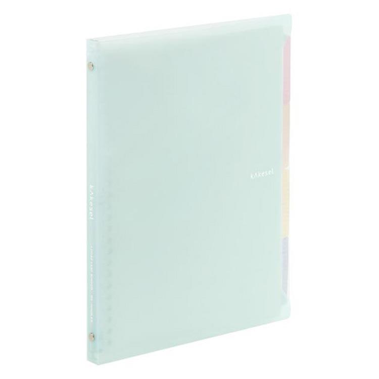 バインダー B5 カケセル クリア ミント ミント
