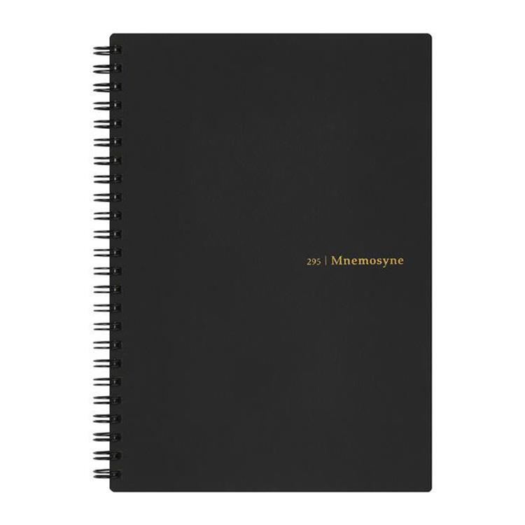 黒 A5ノート ソフトノート A5 横罫 ニーモシネ ブラック(ブラック