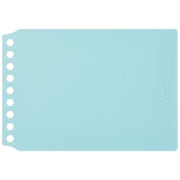 くるっとリング ミニサイズ 表紙 クリアブルー クリアブルー