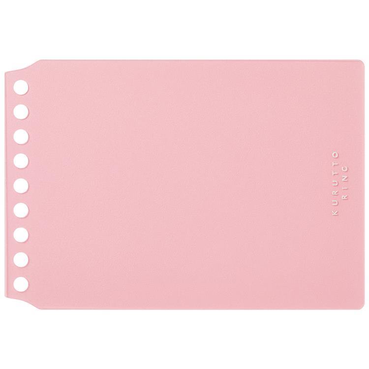 くるっとリング ミニサイズ 表紙 クリアピンク クリアピンク