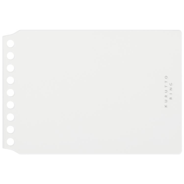 くるっとリング ミニサイズ 表紙 クリア クリア