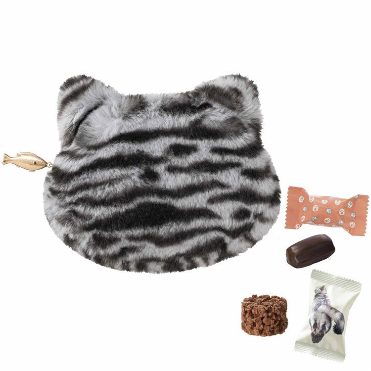 もふにゃふポーチ サバトラ