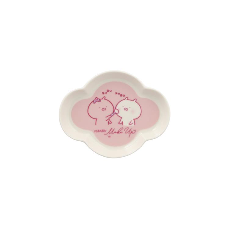 雲型小皿 うさまるメイクアップ