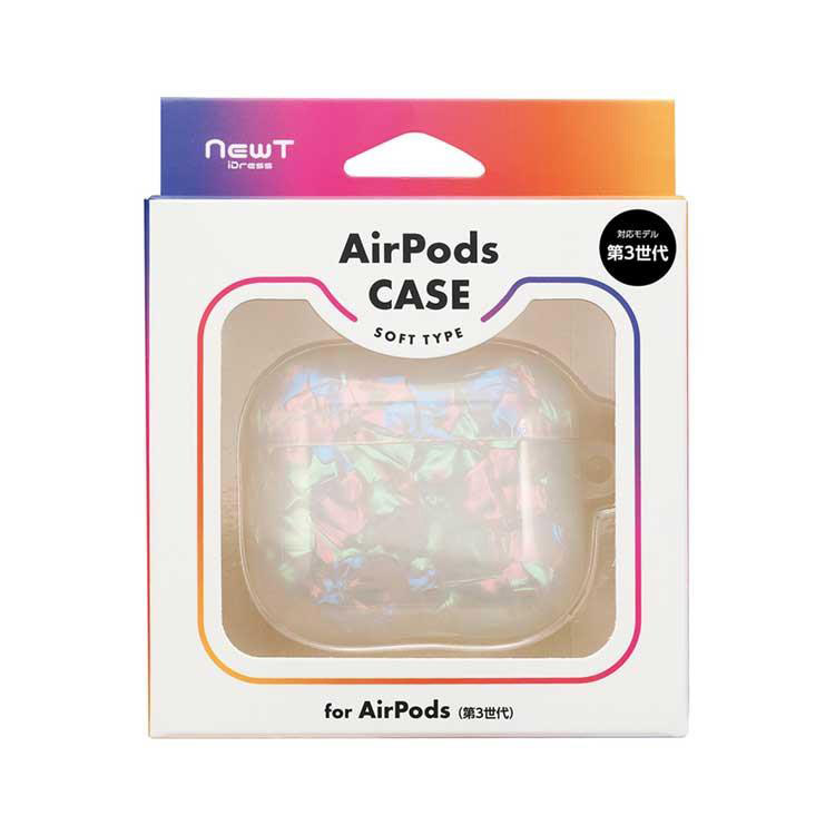 AirPods 第3世代用 ソフトケース シェルオーロラ: ファッション&バラエティ雑貨 ロフト公式通販サイト LOFT 新品 AirPods第3世代 シェル柄ケース AirPodsカバー ピンク