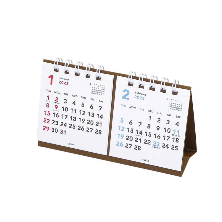 ２０２３年１月始まり 卓上 プチプチサイズ ２ヶ月カレンダー ステーショナリー ロフト公式通販サイト Loft