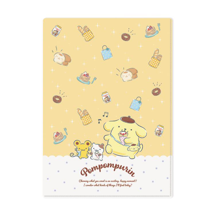 下敷きファイル ｂ５ サンリオキャラクター ポムポムプリン ステーショナリー ロフト公式通販サイト Loft