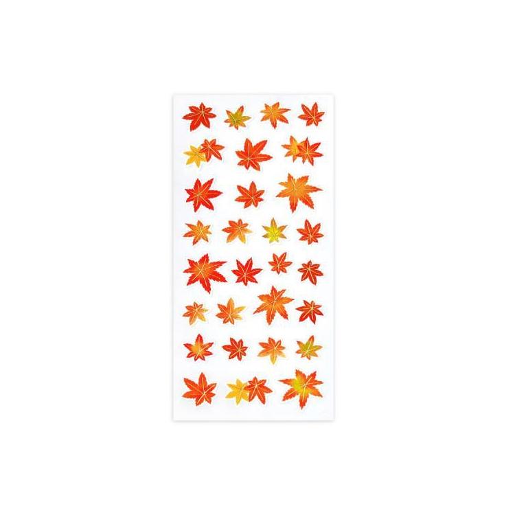 和風シール 秋いろ 紅葉 紅葉