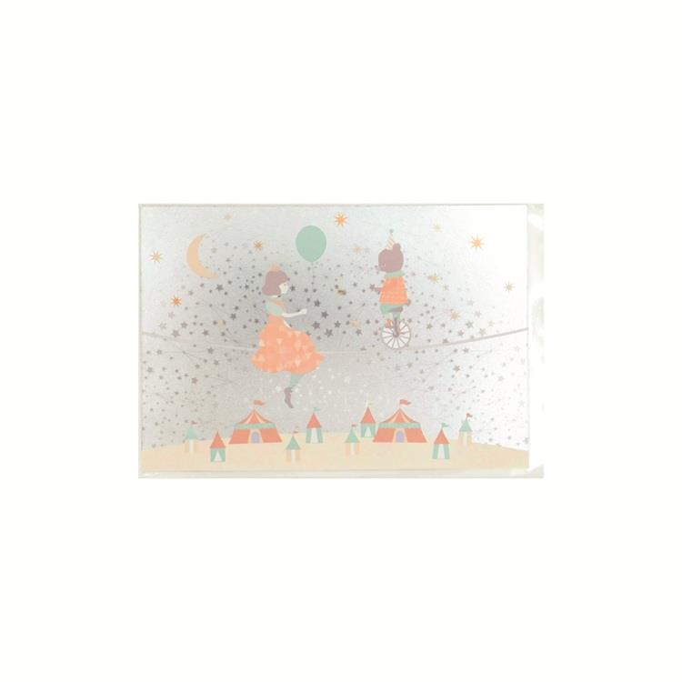 ポストカード ゆめいろサーカス 星空のしたで 星空のしたで