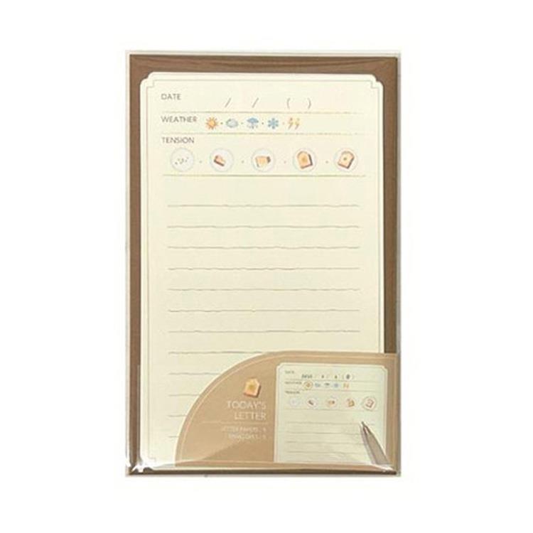 レターセット TODAY’S LETTER ブレッド ブレッド