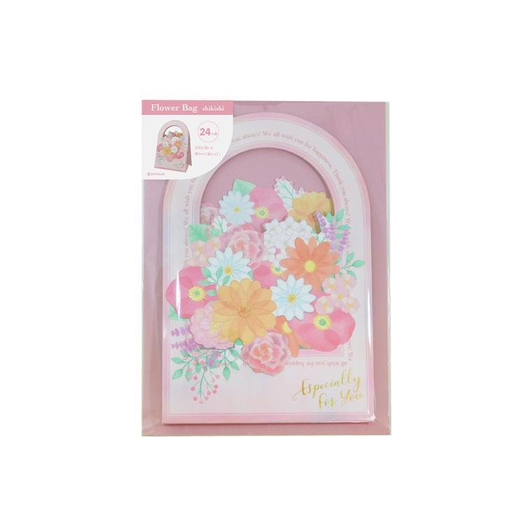 フラワーバッグ色紙 ピンク ピンク