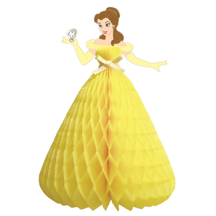ディズニー プリンセス ハニカムカード ベル: ステーショナリー