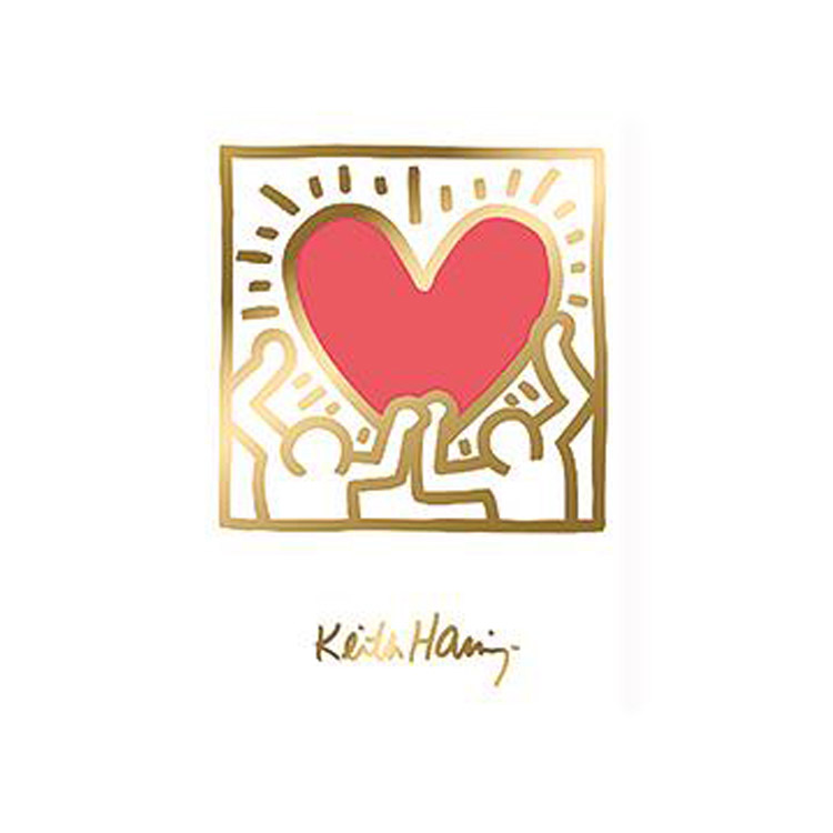 ２０２２年１０月始まり手帳 月間 ｂ７ キース へリング ゴールド ステーショナリー ロフト公式通販サイト Loft