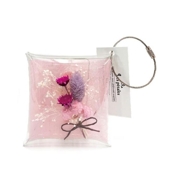 クリアポーチブーケ スクエア シルバー シルバー