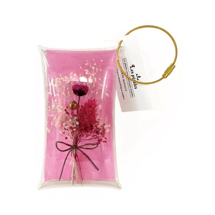 クリアポーチブーケー レクタングル ゴールド ゴールド