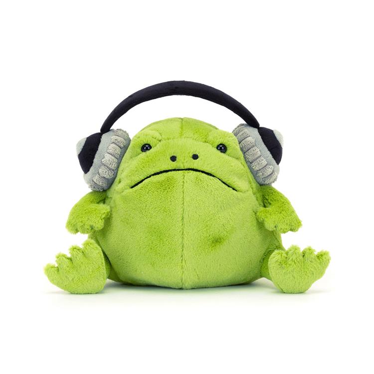 Jellycat リッキー レインフロッグ ヘッドフォン: MoMA Design