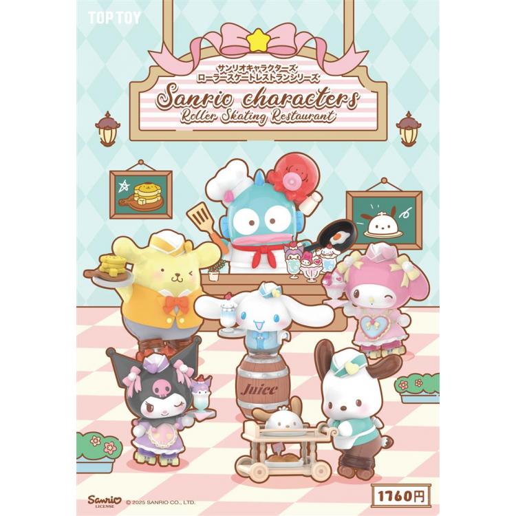 TOPTOY サンリオ ローラスケートレストラン フィギュア 6点セット　未開封 サンリオ ローラースケートレストラン: キャラクター・バラエティ雑貨