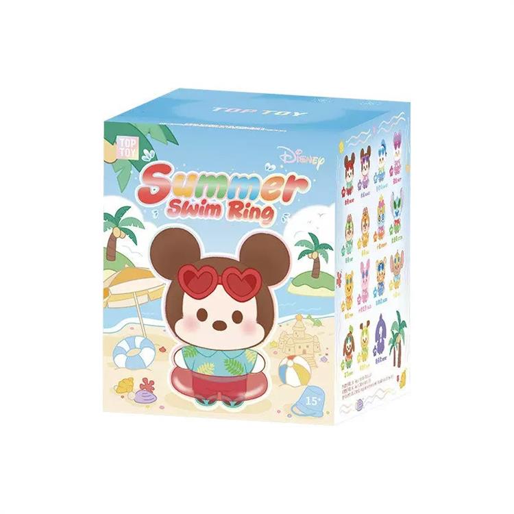 TOPTOY ディズニー 夏の浮き輪シリーズ ぬいぐるみキーホルダー
