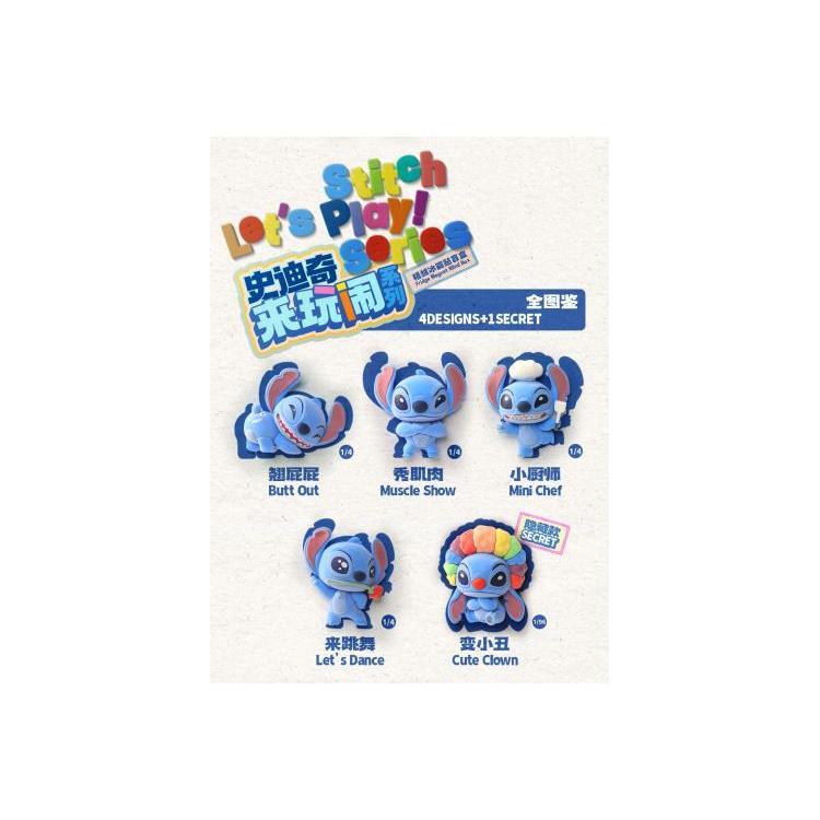 スティッチ レッツプレイ！シリーズ マグネット: キャラクター