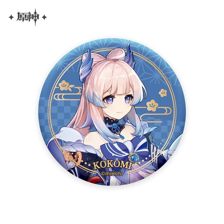 原神 稲妻城シリーズ キャラ缶バッジ 珊瑚宮心海: キャラクター