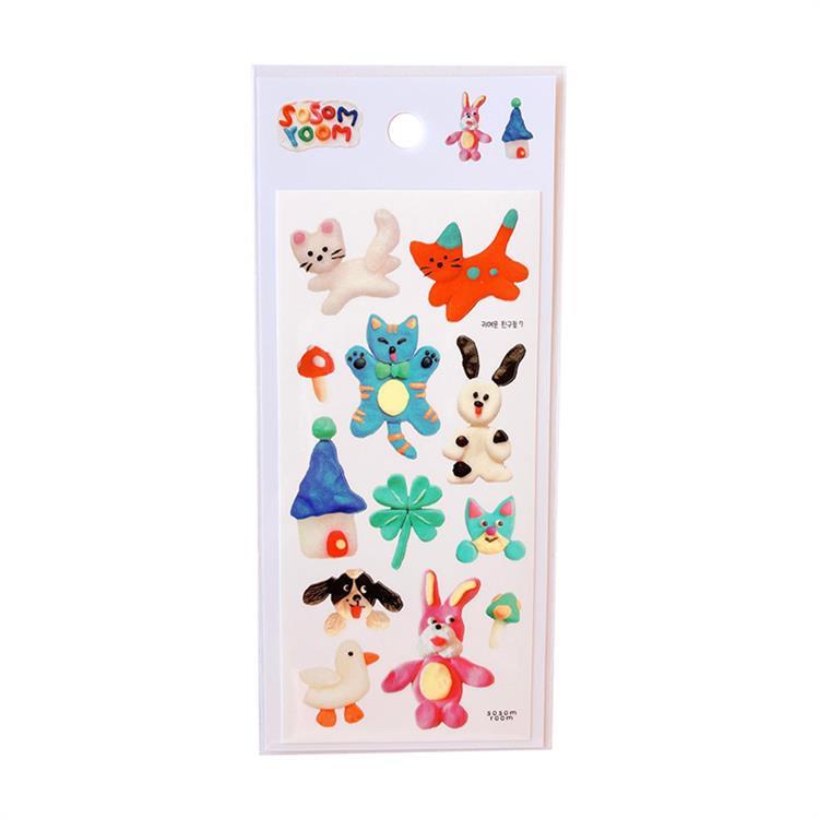 シートシール sosom room キュートフレンズ 7 キュートフレンズ 7