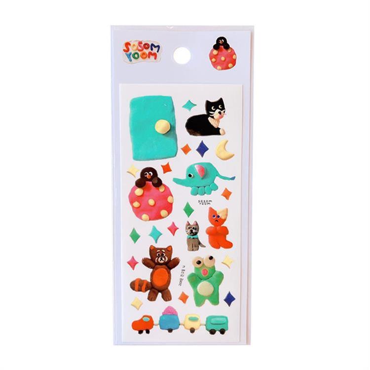 シートシール sosom room キュートフレンズ 4 キュートフレンズ 4