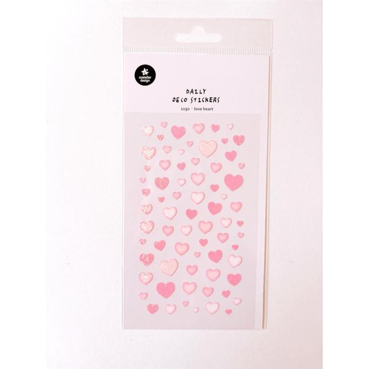 スワテリエステッカー love heart love heart