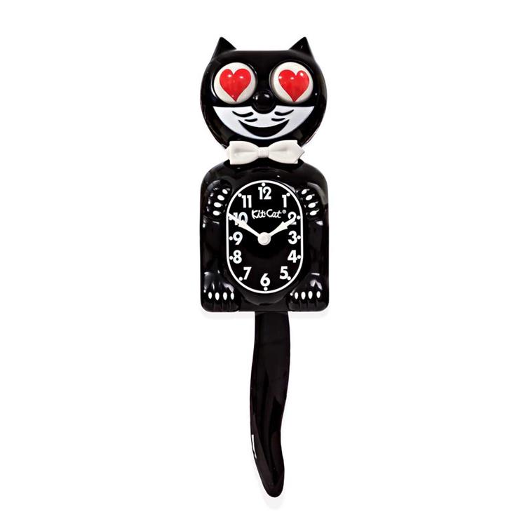 キットキャット ウォールクロック Heart Eyes