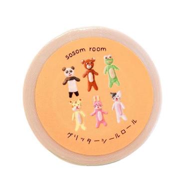 グリッターシールロール sosom room ロングパルズ