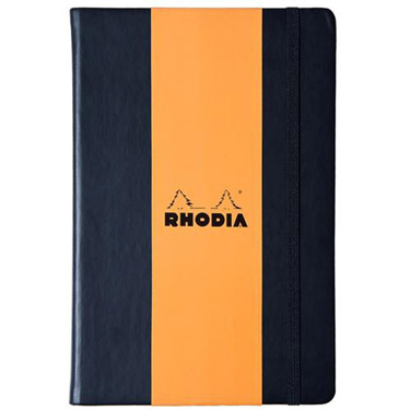 WEBNOTEBOOK A5 横罫 7mm 96枚 ブラック