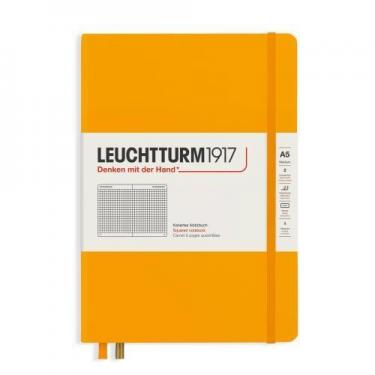 ロイヒトトゥルム ハードカバーノート ミディアム A5 方眼罫