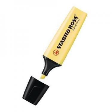 蛍光ペン ボスパステル スタビロ イエロー