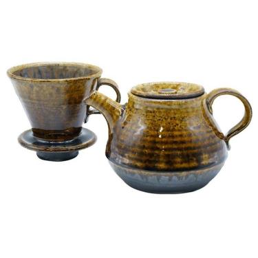 河内啓 コーヒーサーバー アメ釉