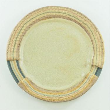 杉山亜花莉 布目リム皿 小 イエロー
