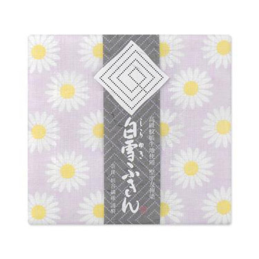 白雪友禅ふきん マーガレット ラベンダー