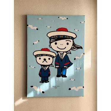 【受注商品】キャンバス MER DE PAIX