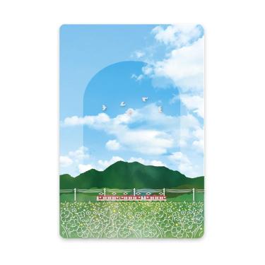 透明カード 電車