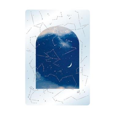 透明カード 三日月