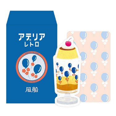 ミニカードセット 風船 アデリアレトロ×ｍｉｚｕｔａｍａ【ロフト限定 
