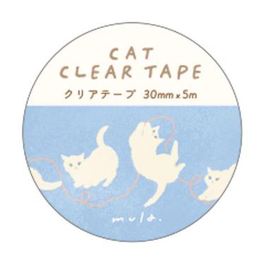 クリアテープ mula キャット 30mm ポルカキャット