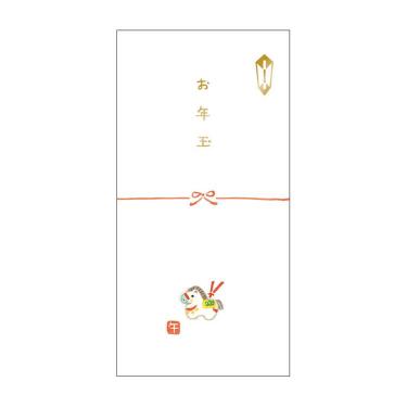 年賀 ロングぽち袋 水引 3枚入り