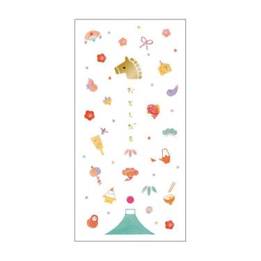 年賀 ロングぽち袋 お正月 3枚入り