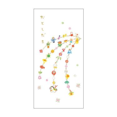 年賀 ロングぽち袋 正月かざり 3枚入り