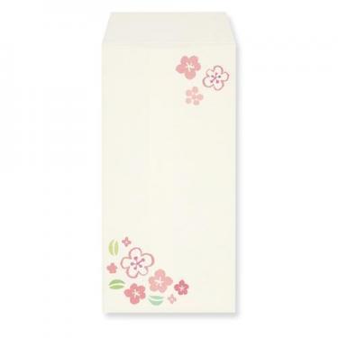 長和風ぽち袋 無地小花