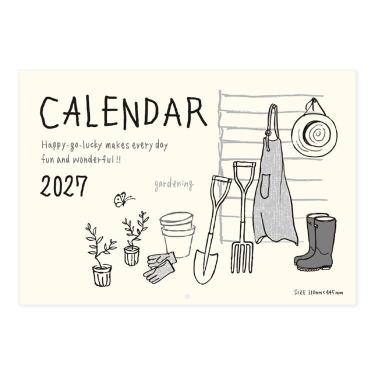 2027年1月始まり イラストカレンダー