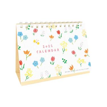 2026年1月始まりカレンダー 卓上 てぬぐい