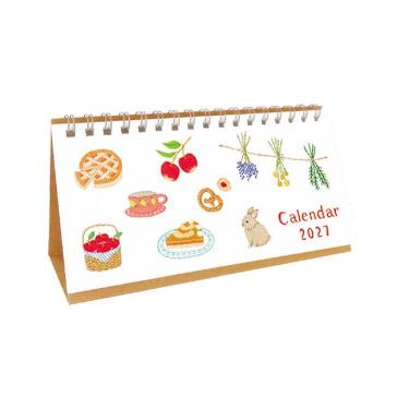 2027年1月始まり 卓上 ステッチカレンダー