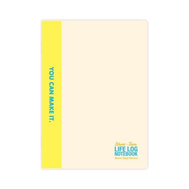 短期集中ライフログノート A6 アイボリー