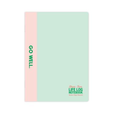 短期集中ライフログノート A6 ミント