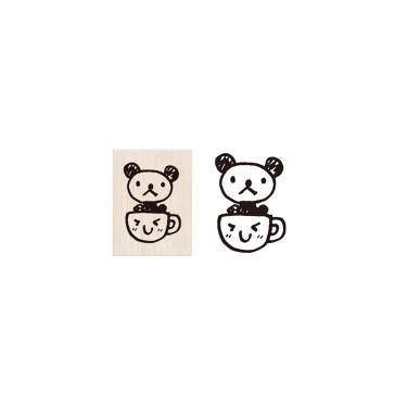 よしこちゃんスタンプ クマオ・カップ